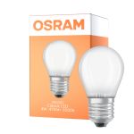 Osram Classic LED E27 Sferica Filamento Ghiaccio 4W 470lm - 865 Luce Del Giorno | Sostitutiva 40W