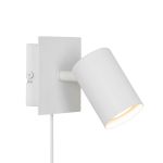 Nordlux Frida Luce Da Parete Metallo Bianca | Adatto per GU10