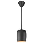 Nordlux Notti Luce Pendente Metallo Nero | Adatto per E27