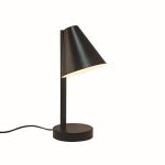 Nordlux Lampada Da Tavolo Wilmer Metallo Nero | Adatto per 1x E14