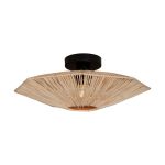 Good&Mojo Luce da soffitto Panama Rattan Giallo | Adatto per 1x E27 