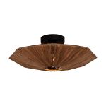 Good&Mojo Luce da soffitto Panama Rattan Marrone | Adatto per 1x E27 