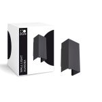 D'Lite Luce Da Parete Aurora Aluminium Nero Up & Down 6.5W 500lm - 830-840 CCT | IP54
