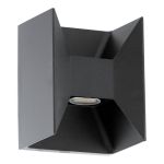 Eglo Luce Da Parete Morino Esterni Aluminium Antracite/Grafite 5W 460lm - 830 Luce Calda - 