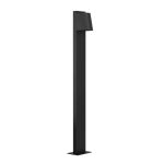 Eglo Lampada a piedistallo Stagnone Esterni Acciaio Nero 4.6W 400lm - 830 Luce Calda -  | Adatto per GU10