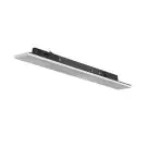 Noxion LED Staffa per rotaia 3 Fasi Nero Inclinabile 12W/16W/20W/24W 3840lm 90D - 830-840-850 CCT | 60cm