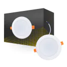 Bright Choice Downlight LED 12W 1080lm 120D - 840 Bianco Freddo | Ritaglio 115mm - Sostitutiva 1x18W