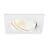 SLV New Tria 68 Faretti Aluminium Bianca Piazza 8.3W 750lm 60D - 930 Luce Calda -  | Ritaglio 68mm - Miglior Resa Cromatica - Dimmerabile 