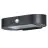 Ledvance LED Endura Stile Solar Luce Da Parete Nero 4W 380lm - 830 Luce Calda -  | Sensore Di Movimento