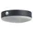 Ledvance LED Luce Da Parete Endura Stile Solar Tossa Nero 6W 500lm - 830 Luce Calda - 