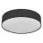 Ledvance Luce da soffitto Orbis Paris Nero | Adatto per 2x E27 - 400mm - IP20