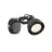Nordlux Aslak Luce Da Parete Metallo Nero | Adatto per GU10
