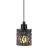 Nordlux Hollywood Luce Pendente Vetro Grigio | Adatto per E27
