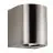 Nordlux Canto 2 Luce Da Parete Acciaio Inossidabile Up & Down - 10.6W 500lm - 830 Luce Calda -  | IP44
