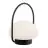 Nordlux Lampada Da Tavolo Sponge Batteria Bianca 4.8W 300lm - 827 Bianco Molto Caldo | A 3 Livelli Dimmerabile