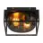 Nordlux Griffin Luce da soffitto Aluminium Nero | Adatto per E27