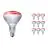 Confezione Multipack 10x Philips BR125 E27 Riflettore 250W | Infrared
