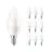 Confezione Multipack 10x Philips Corepro LED Candela E14 Ghiaccio 7W 806lm - 822-827 Dim To Warm | Sostitutiva 60W