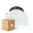 Confezione Multipack 4x Philips Downlight LED Coreline DN142B Aluminium Bianca 19.2W 2300lm 60D - 830 Luce Calda -  | Ritaglio 200mm - IP20 - Bianca Riflettore