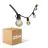 D'Lite LED Luci a stringa Sparkl 25m 4W 250lm - 827 Bianco Molto Caldo | IP44 - 5x Connettibile