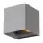 D'Lite Luce Da Parete Elingen Aluminium Grigio Up & Down 4.9W 480lm - 830 Luce Calda -  | IP65