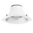Bright Choice Downlight LED SIA Aluminium Bianca 15W 1650lm 60D - 830-850 Regolabile Bianca | Ritaglio 195mm - IP22 - Optional Dimmerabile