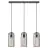 Eglo Luce Pendente Roccamena Nero, Rame | Adatto per 3x E27
