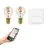 Eglo Connect.Z Smart LED Pera E27 Filamento Ambra 9.8W 360lm - 827-865 Regolabile Bianca | Dimmerabile - Sostitutiva 25W