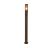 Eglo Lampada a piedistallo Helsinki Acciaio Inossidabile Marrone| IP65 - Adatto per 1x E27 - Sensore Di Movimento