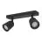 Eglo Soffitto Faretti Camaldoli Acciaio Nero | Adatto per 2x GU10