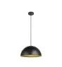 SLV Forchini M 40 Luce Pendente Acciaio Nero | Adatto per 1x E27 