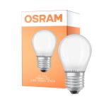 Osram LED Classic LED E27 Pera Filamento Ghiaccio 3.8W 806lm - 827 Bianco Molto Caldo | Sostitutiva 60W