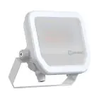 Ledvance Proiettore LED Aluminium Bianca 17W 2400lm 100D - 840 Bianco Freddo | IP66 - Simmetrico