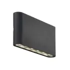 Nordlux Kniver Luce Da Parete Aluminium Nero 8.5W 285lm - 830 Luce Calda - 