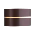 Nordlux Sibelis Luce Da Parete Aluminium Marrone | IP44 - Adatto per E27