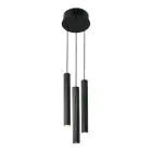 Nordlux Vico Luce Pendente Metallo Nero | Adatto per 3x GU10