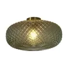 It's about RoMi Luce da soffitto Venice Vetro Verde | Adatto per 1x E27 