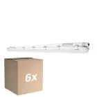 Confezione Multipack 6x Ledvance Stagna LED Stagna 46W 5750lm - 830 Luce Calda -  | 150cm