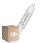Confezione Multipack 10x Ledvance Tubo LED T5 Performance Mains (AC) High Efficiency 7W 1000lm - 865 Luce Del Giorno | 55cm - Sostitutiva 14W