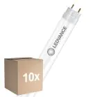 Confezione Multipack 10x Ledvance Tubo LED T8 Superior (EM/Mains) High Output T8 9.7W 1530lm - 830 Luce Calda -  | 90cm - Sostitutiva 30W