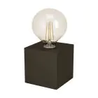 Eglo Lampada Da Tavolo Prestwick 2 Acciaio Bronze | IP20 - Adatto per 1x E27 