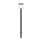 Eglo Punta Luce Pantete Solar Nero 7W 840lm - 830 Luce Calda -  | IP65 - Sensore Di Movimento