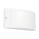 Eglo Luce Da Parete Poggiarello Bianca | IP54 - Adatto per 1x E14
